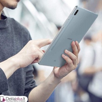 Silikoninis dėklas planšetei - permatomas (Samsung Tab S7 (T870/T875)/Tab S8 (SM-X706) 